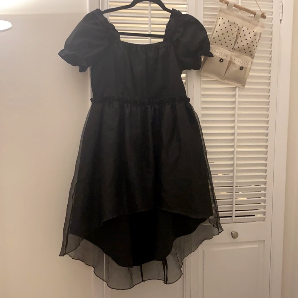 black dress